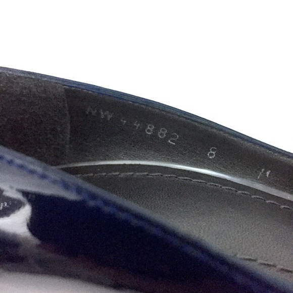 Stuart Weitzman Patent Leather Pointed-Toe Pumps - Picture 8 of 8